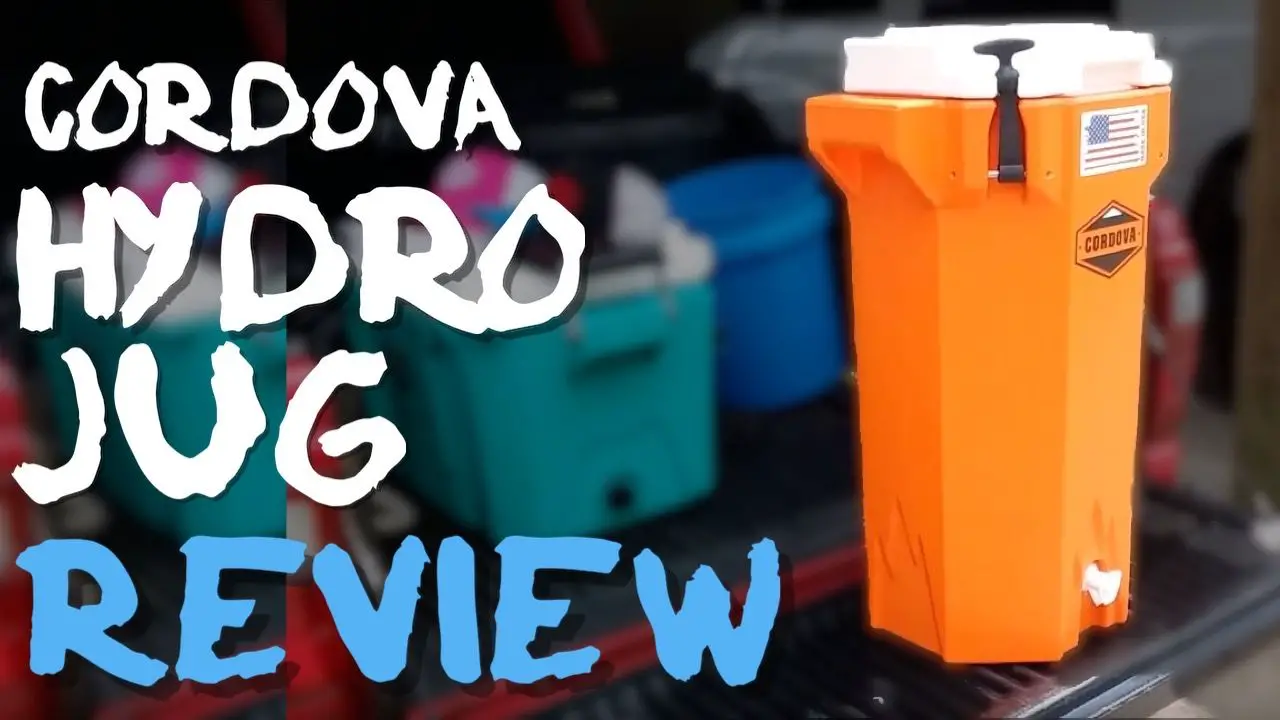 Cordova Hydro Jug Coolers Review: A Better Tougher Drink Dispenser