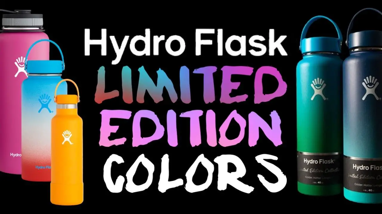 Hydro Flask Limited Edition and Discontinued Colors + Where To Buy Them