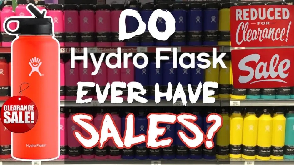 Do Hydro Flask Ever Have Sales?