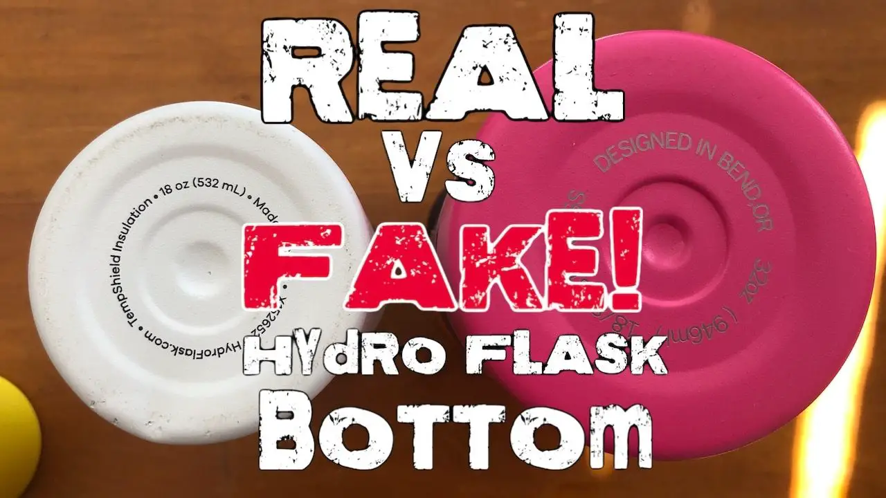 Fake Hydro Flask Bottom vs Real: Know The Difference