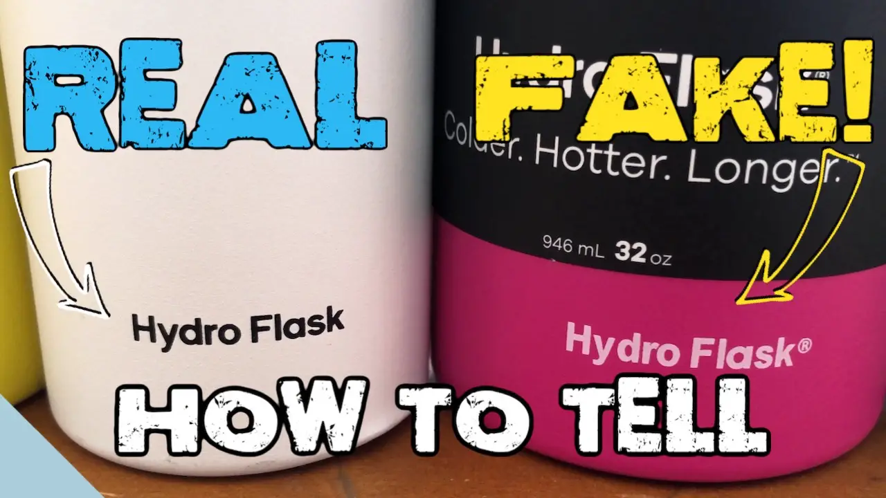 Video: How To Tell A Fake Hydro Flask From a Real One