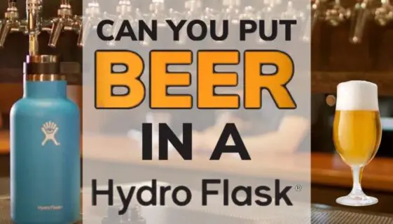 Can You Put Beer in a Hydro Flask?