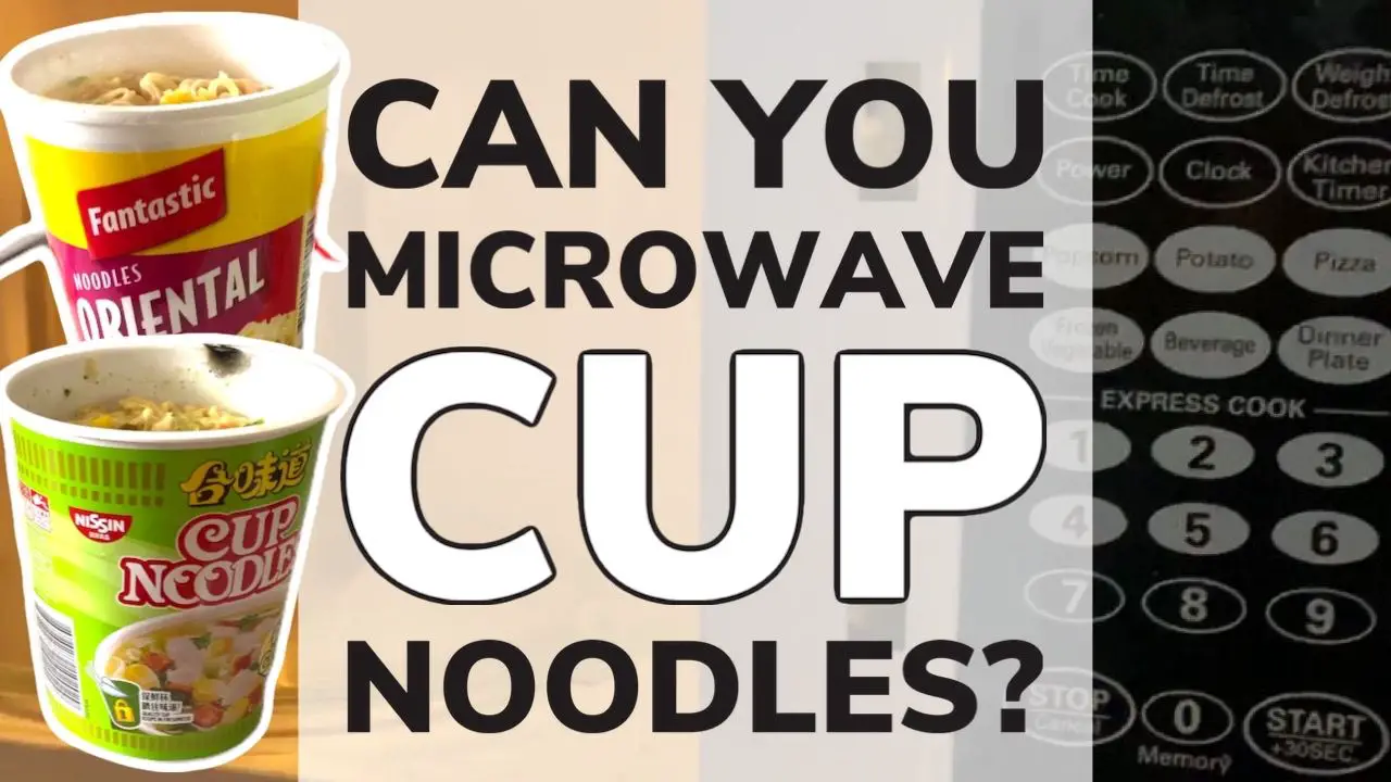 Can You Microwave Cup Noodles? TESTED