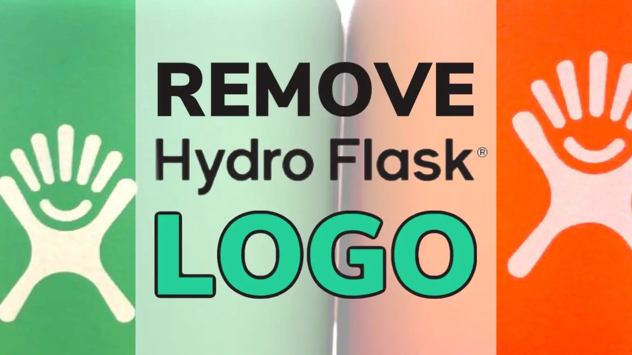 How To Remove The Hydro Flask Logo From Your Bottle
