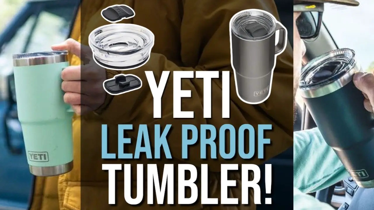 Yeti Leak Proof Tumbler Cup! FINALLY!